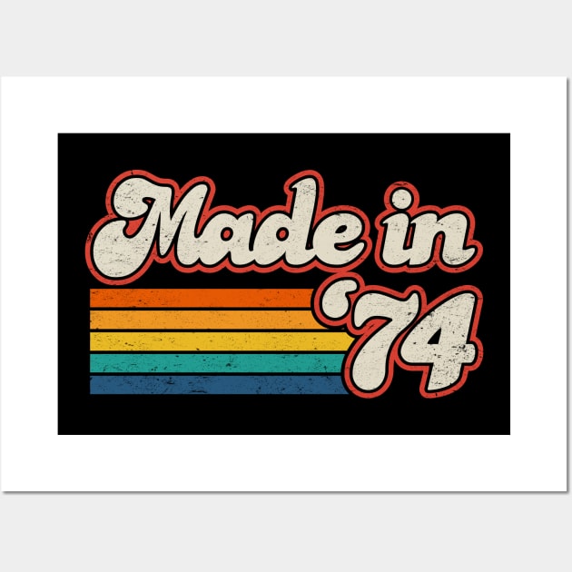 Made in '74 - 50th Birthday Wall Art by TwistedCharm